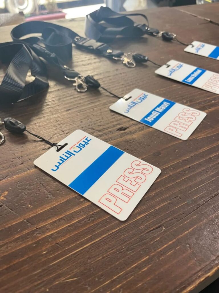 Printed business cards produced by SHARK for small business branding