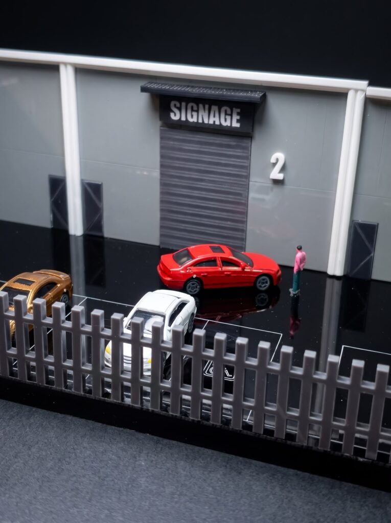 Additional view of the Australian warehouse scale model project produced by SHARK.