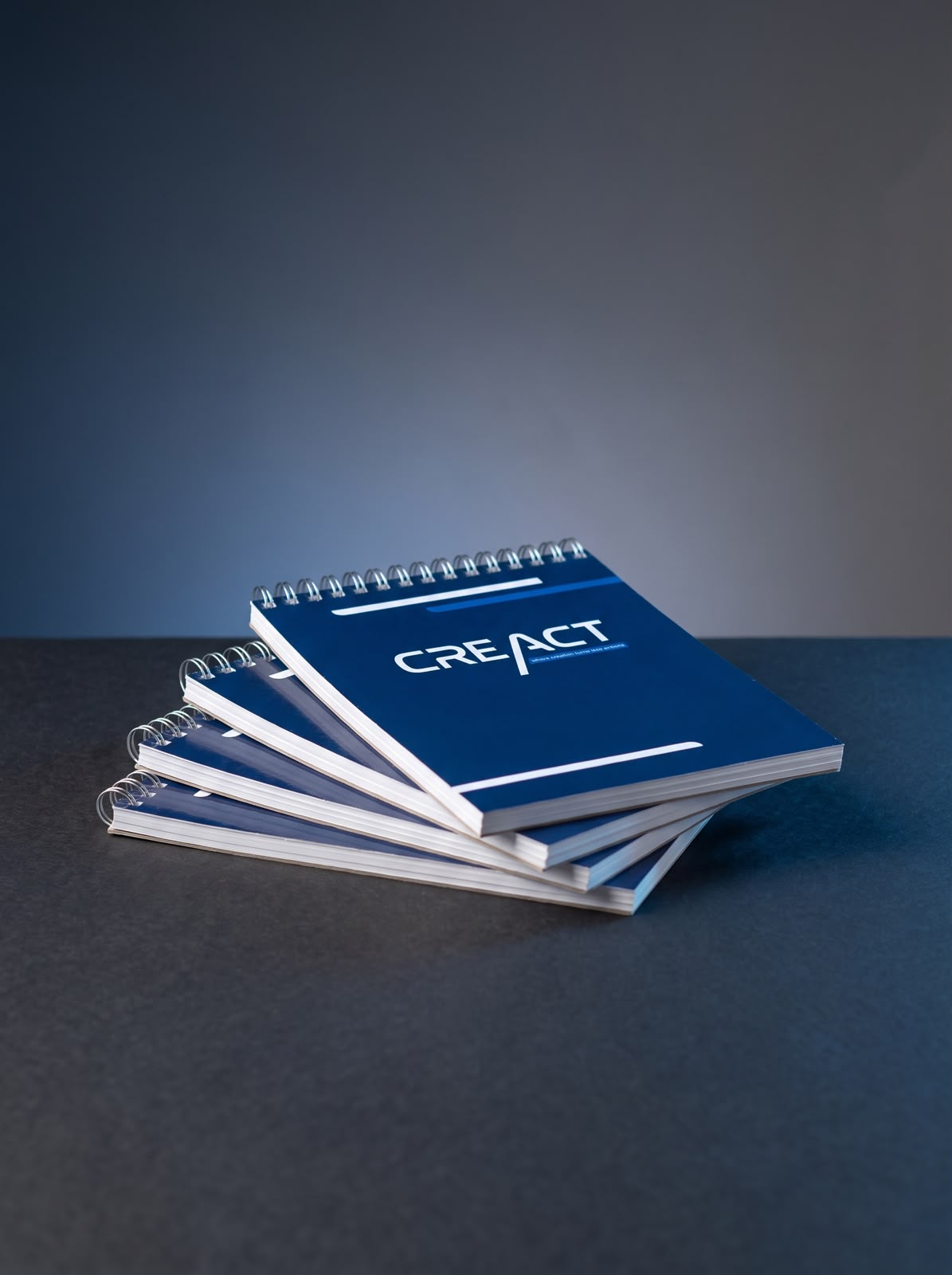 Printed notebook prepared for an NGO by SHARK.